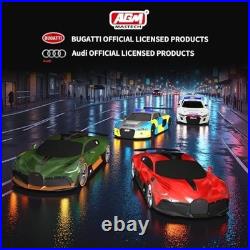 Electric Slot Car Race Track Set with 4 Cars 2 Remotes Lap Counter Age 8 12 Boys