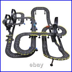 Electric Slot Car Race Track Set with 4 Cars, 7FT track, Gifts Toys for Kids