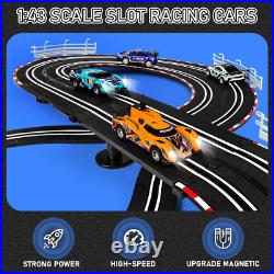 Electric Slot Car Race Track Sets Race Car Track Sets with 4 Slot Cars 143 wi Electric Slot Car Race Track Sets Race Car Track Sets with 4 Slot Cars 143 wi