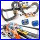Electric Slot Car Race Track Sets with 4 High-Speed Racing Slot Cars Dual Racing
