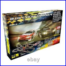 Electric Speed Racing Cars Set 2 Loops 37 FT Tracks Turnover Turns Mercedes Benz