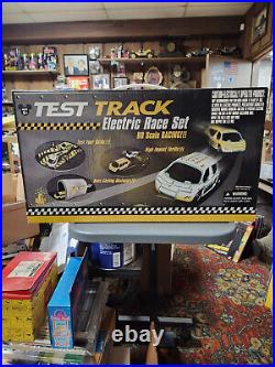 Epcot Disney TEST TRACK Electric HO Scale Slot Car Race Set NIB HTF