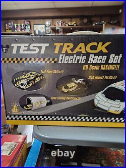 Epcot Disney TEST TRACK Electric HO Scale Slot Car Race Set NIB HTF