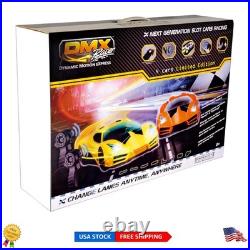 Exclusive DMX Slot Car Package 4 Cars, Lane Changing, Beginner-Friendly Action