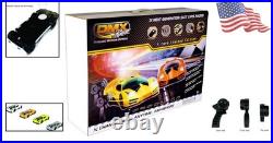 Exclusive DMX Slot Car Package 4 Cars, Lane Changing, Beginner-Friendly Action