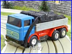 FALLER AMS MERCEDES TRUCK TRACK CLEANER blue NEAR MINT EXTREME HTF