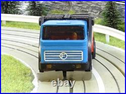 FALLER AMS MERCEDES TRUCK TRACK CLEANER blue NEAR MINT EXTREME HTF
