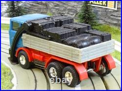 FALLER AMS MERCEDES TRUCK TRACK CLEANER blue NEAR MINT EXTREME HTF