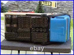FALLER AMS MERCEDES TRUCK TRACK CLEANER blue NEAR MINT EXTREME HTF