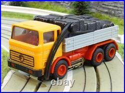 FALLER AMS MERCEDES TRUCK TRACK CLEANER orange NEW EXTREME HTF