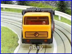 FALLER AMS MERCEDES TRUCK TRACK CLEANER orange NEW EXTREME HTF