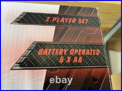 FAST N FURIOUS RACE SET With 2 SLOT CARS, 14 FT TRACK BATTERY OPERATED COLL relist