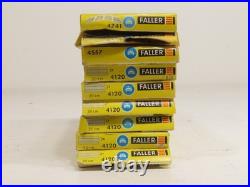Faller Lot of 9 HO Slot Car Track LN 12540