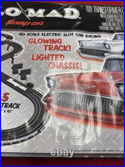 GLO-MAD Snapon HO Slot Car 1957 Nomad Glow Track Lighted Read Description SEALED