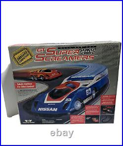 GT Super Screamers Race Cars And Track 1990 WOW Still Sealed Inside! New
