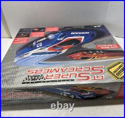 GT Super Screamers Race Cars And Track 1990 WOW Still Sealed Inside! New
