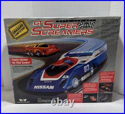 GT Super Screamers Race Cars And Track 1990 WOW Still Sealed Inside! RARE