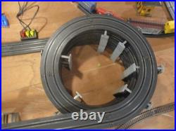 Galoob 1/87 Scale Micro Machine's Corkscrew Challenge Slot Car Track And 11 Cars