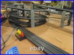 Galoob 1/87 Scale Micro Machine's Corkscrew Challenge Slot Car Track And 11 Cars