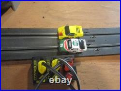 Galoob 1/87 Scale Micro Machine's Corkscrew Challenge Slot Car Track And 11 Cars