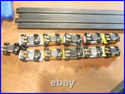 Galoob 1/87 Scale Micro Machine's Corkscrew Challenge Slot Car Track And 11 Cars