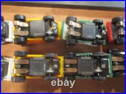 Galoob 1/87 Scale Micro Machine's Corkscrew Challenge Slot Car Track And 11 Cars