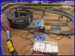 Galoob 1/87 Scale Micro Machine's Corkscrew Challenge Slot Car Track And 11 Cars