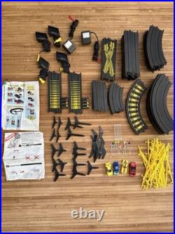 HUGE LOT OF TYCO Slot Car CURVE/STRAIGHT TRACK Controllers Power Supply Cars