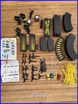 HUGE LOT OF TYCO Slot Car CURVE/STRAIGHT TRACK Controllers Power Supply Cars