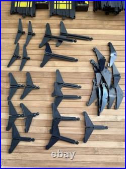 HUGE LOT OF TYCO Slot Car CURVE/STRAIGHT TRACK Controllers Power Supply Cars