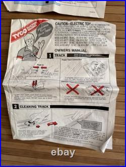 HUGE LOT OF TYCO Slot Car CURVE/STRAIGHT TRACK Controllers Power Supply Cars