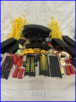 HUGE TYCO SLOT CAR TRACK LOT Parts or Repair PLEASE READ