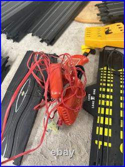 HUGE TYCO SLOT CAR TRACK LOT Parts or Repair PLEASE READ