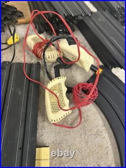 HUGE TYCO SLOT CAR TRACK LOT Parts or Repair PLEASE READ