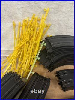 HUGE TYCO SLOT CAR TRACK LOT Parts or Repair PLEASE READ