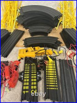 HUGE TYCO SLOT CAR TRACK LOT Parts or Repair PLEASE READ