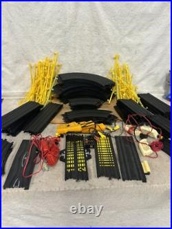 HUGE TYCO SLOT CAR TRACK LOT Parts or Repair PLEASE READ