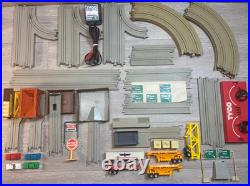 HUGE Tyco US-1 Electric Trucking Highway Buildings slot car track accessory lot