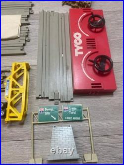 HUGE Tyco US-1 Electric Trucking Highway Buildings slot car track accessory lot