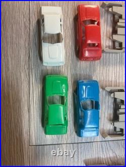 HUGE Tyco US-1 Electric Trucking Highway Buildings slot car track accessory lot