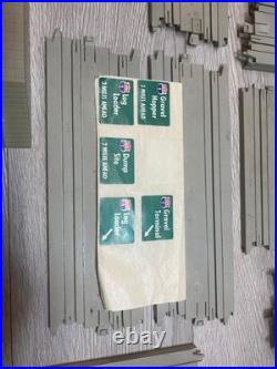 HUGE Tyco US-1 Electric Trucking Highway Buildings slot car track accessory lot