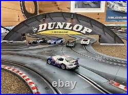 Handmade 40 Wide Dunlop Bridge For 4-Lane 1/32 and 1/24 Scale Slot Car Tracks