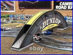 Handmade 40 Wide Dunlop Bridge For 4-Lane 1/32 and 1/24 Scale Slot Car Tracks