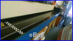 Hasse Nilsson Built 1/8 Mile Commercial Dragstrip Complete 1/24 Slot Car Track