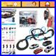 High-Speed Dual Track Slot Car Racing Set, 8.4m Electric Track, 3 Vehicles, 2 Co