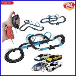 High Speed Series Dual Track Set, 8.4m Electric Track with 4 Vehicles Officia