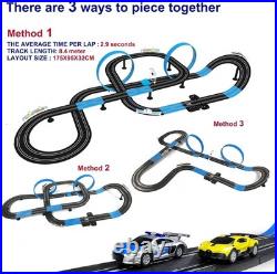 High Speed Series Dual Track Set, 8.4m Electric Track with 4 Vehicles Officia High Speed Series Dual Track Set, 8.4m Electric Track with 4 Vehicles Officia