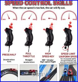 High Speed Series Dual Track Set, 8.4m Electric Track with 4 Vehicles Officia