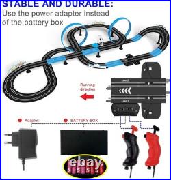 High Speed Series Dual Track Set, 8.4m Electric Track with 4 Vehicles Officia