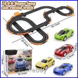 High-Speed Slot Car Race Track Set with 4 Cars, Electric/Battery, Dual Lap Count High-Speed Slot Car Race Track Set with 4 Cars, Electric/Battery, Dual Lap Count